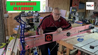 How to Make a DIY Archery Draw Board | Easy Homemade Setup for Your Workshop