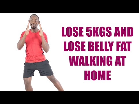 20 Minute Easy Walk at Home Exercise for Weight Loss 200 Calories