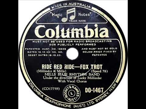 Mills Blue Rhythm Band - Ride Red Ride (Lucky Millinder and Chorus)