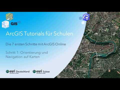 Die 7 ersten Schritte mit ArcGIS Online - Schritt 1: Orientierung und Navigation auf Karten