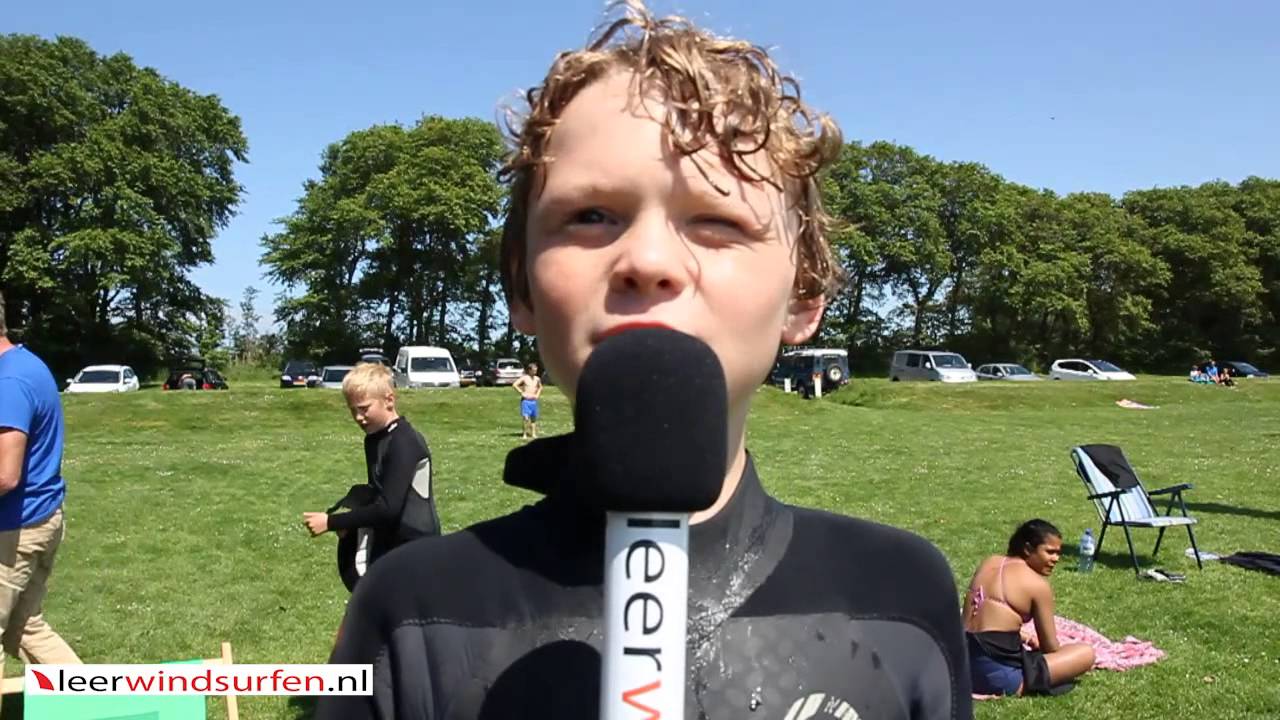 2014 Leer wind surfen sticker actie