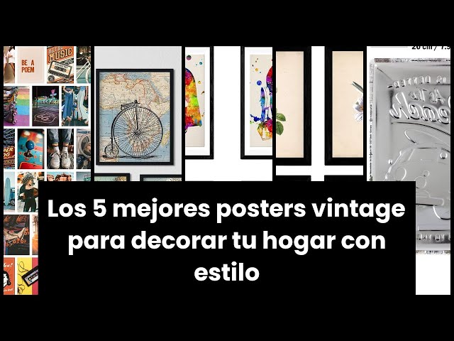 Vídeo relacionado con KUSTOM ART Póster de pared de la serie de publicidad retro vintage (Champagne Vicomte De Moulliac) sin marco. Impresión artística sobre papel de pátina 40 x 30 cm