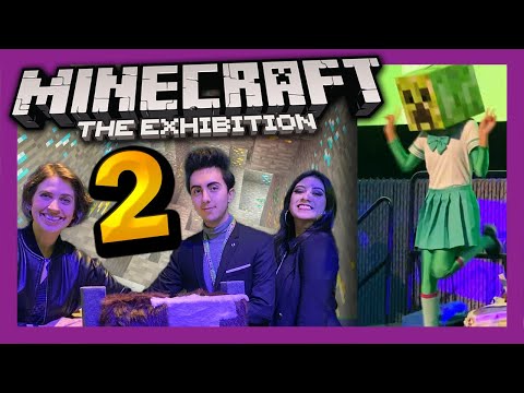 We were invited to the Minecraft VIP event ⭐ Minecon The Exhibition PART 2