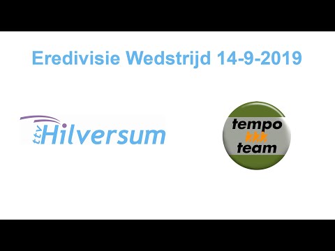 Eredivisie TTV Hilversum - Tempo Team 14-9-2019