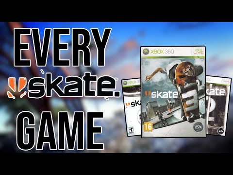 Reviewing EVERY EA Skate Game in One Video