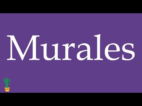 How to Pronounce ''Murales'' (Murals) Correctly in Spanish 🇲🇽