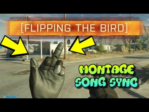 Battlefield Hardline: GAME PLAY MONTAGE and Middle-Finger Easter Egg