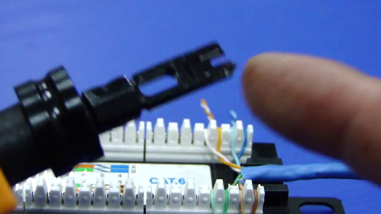 Patch Panel 24 portas cat 6 Data conect montagem . How  to mount Patch painel cat 6 and!