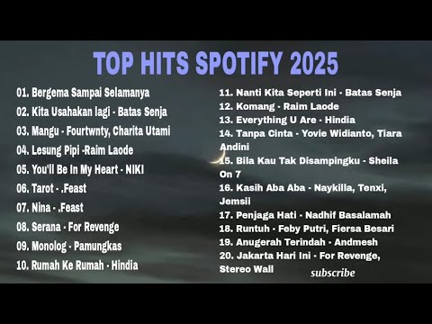 Top Hits Spotify Indonesia 2025 |Top Spotify Indonesia2025 | Lagu Hits Spotify 2025 |Lagu Terbaru 🎶🎶