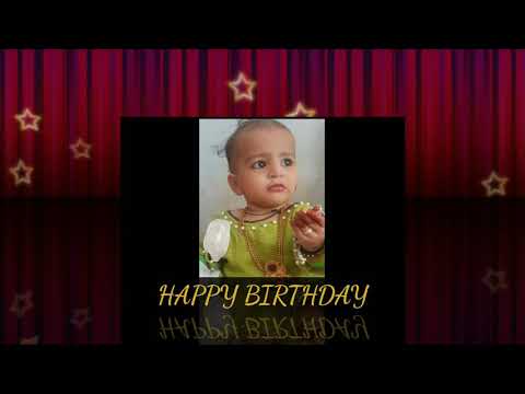 Happy Birthday Nabiha (1st Birthday)