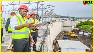 JKIA BLACKOUT - Angry Murkomen storms Airport after Flooding & Roof Leakage