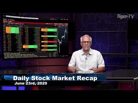 June 23rd, Daily Stock Market Recap with Tom O'Brien - 2020