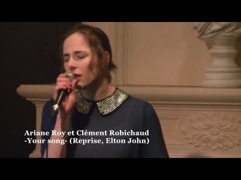 Ariane Roy et Clément Robichaud à l'hôtel Clarendon, le 24 mars 2018-Your song-