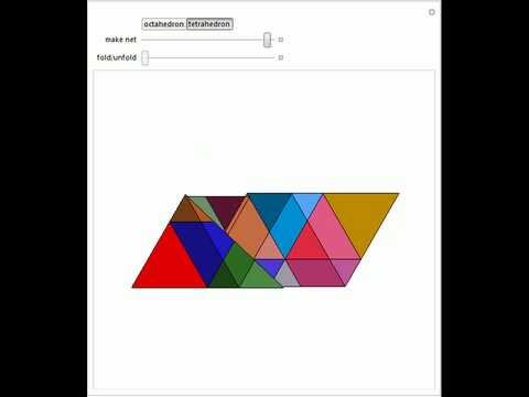 Dissecting the Net of an Octahedron to the Net of a Tetrahedron