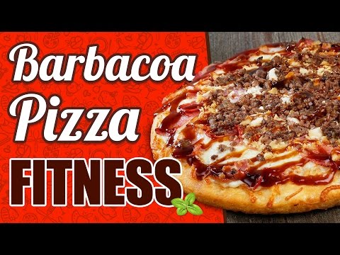 Pizza Barbacoa Fitness - Pizza barbacoa saludable - Pizza integral fácil y rápida