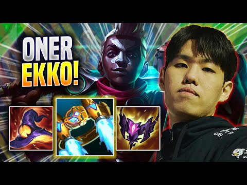 ONER IS A BEAST WITH EKKO! - T1 Oner Plays Ekko JUNGLE vs Nidalee! | Preseason 2023