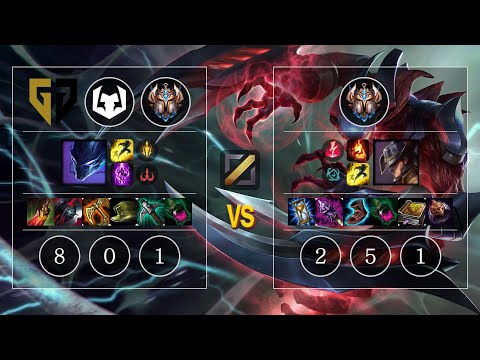 GEN Karis Nocturne vs Twisted Fate Mid - KR Challenger Patch 10.11