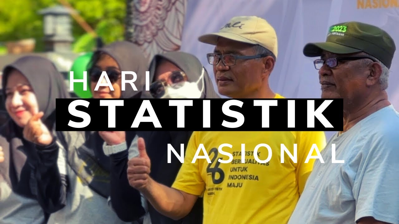 Peringati Hari Statistik Nasional, BPS Kota Gorontalo Lakukan Jalan Sehat 