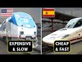 Passenger Rail in the US vs. Spain - Brace Yourself for Utter Chagrin