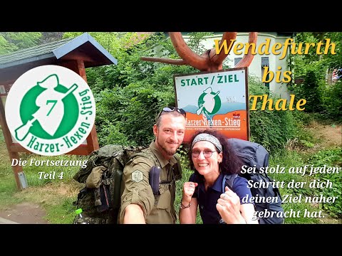 Unser Harzer Hexenstieg Teil 7 - Treseburg - Sonnenklippe - Bodekessel - Thale - Harzer Wandernadel