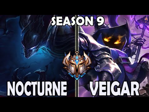 Faker NOCTURNE vs VEIGAR [ MID ] Back to Korea