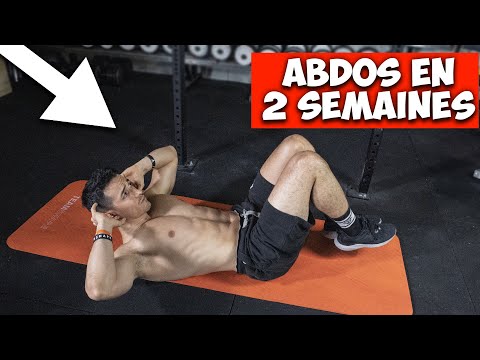 Avoir des Abdos en 2semaines ! (6min programme à la maison)