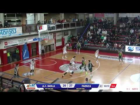 Gli highlights di Andrea Costa Imola - Blacks Faenza 62-67