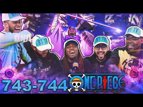 LUFFY VS FUJITORA! One Piece Ep 743 744 Reaction