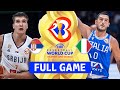 Serbia v Italy | Full Basketball Game | FIBA Basketball World Cup 2023