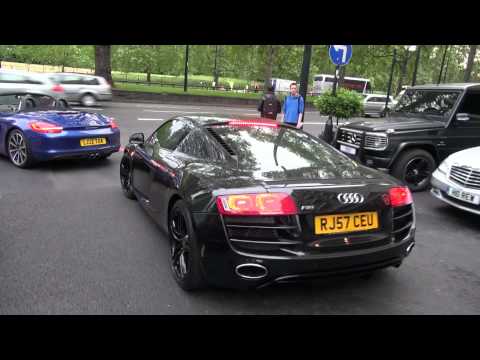 QUICKSILVER EXHAUST AUDI R8 REVS AND SOUNDS !