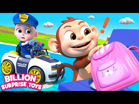 Outdoor playground police stories! Educational Funny Show for Kids