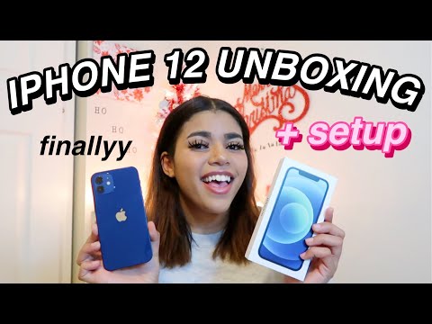 iPhone 12 UNBOXING setup + review 2021