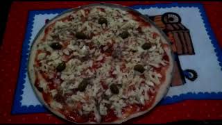 Veja com que Rapidez se Faz esta Massa ! Pizza de liquidificador, muito fácil e fica uma delícia !!!