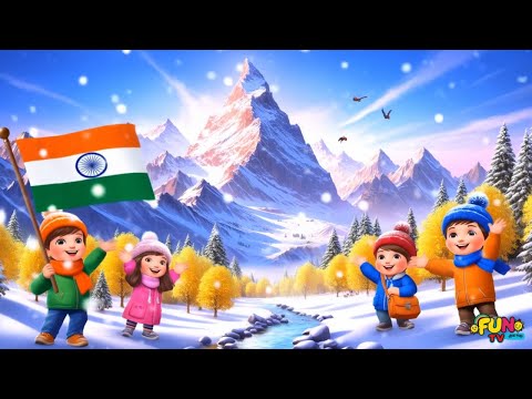 Happy Republic Day I kidssong | Kids Hindi Rhyme | Cartoon Animation Song