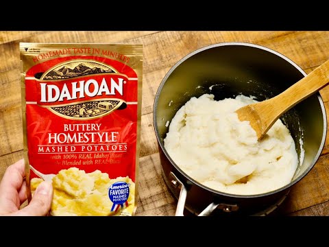 How To Make Idahoan Instant Mashed Potatoes