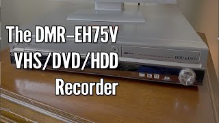 This Old Panasonic Recorder Is SECRETLY Amazing! Panasonic DMR-EH75V DVD-RAM VCR HDD