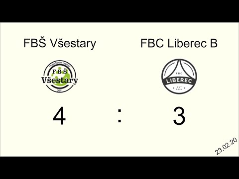 Highlights: FBŠ Vsestary - FBC Liberec B 4:3