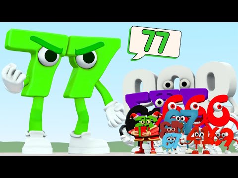 Neue wütende 77-Nummer aus Roblox: Stehle eine Brainrot-Nummernfamilie in Garry's Mod