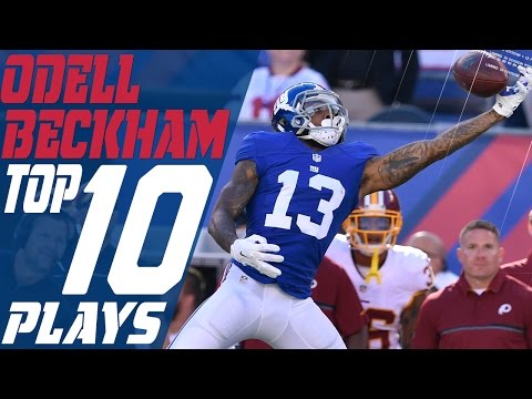 Odell Beckham Jr.'s Top 10 Plays of the 2016 Season | New York Giants | NFL Highlights