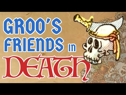Groo's Friends in The Death of Groo Graphic Novel