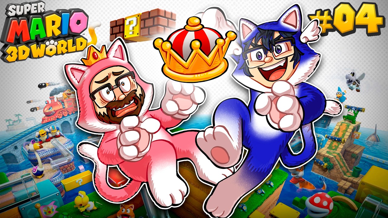 tão empurrano no sterblish 📲🤡 - Super Mario 3D World #4