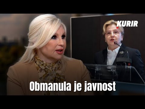 Zagorka Dolovac tuži Kurir! Zorana Mihajlović: Građani imaju pravo da znaju šta radi vrhovni tužilac