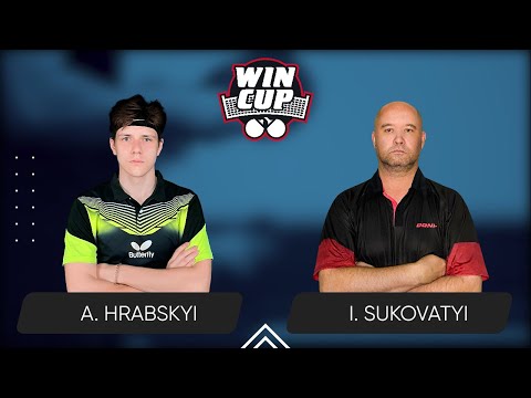 08:00 Andrii Hrabskyi - Ihor Sukovatyi West 1 WIN CUP 26.01.2024 | TABLE TENNIS WINCUP