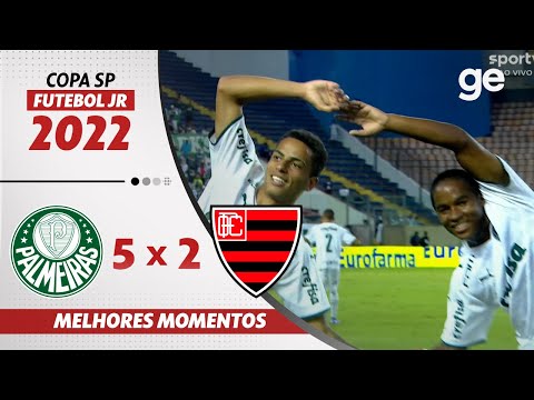 PALMEIRAS 5 X 2 OESTE | MELHORES MOMENTOS | COPA SÃO PAULO DE FUTEBOL JR. | ge.globo