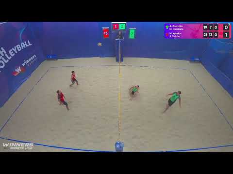 07:35 A. Pasazhin / M. Horobets - M. Kyselov / S. Zalizko 12.08.2022 | Winners Beach Volleyball