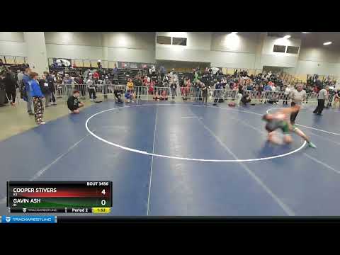 106 Lbs Champ. Round 3 - Cooper Stivers, KS Vs Gavin Ash, IN E685
