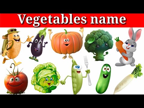 Vegetables Name in English,Vegetable Names with Pictures,learn Vegetables Name, Vegetables Vocabular