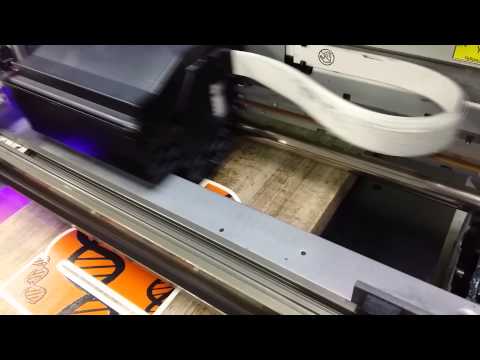 Printing on plank for KLCC Aquarium Sign