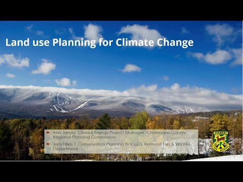 Land use Planning for Climate Change