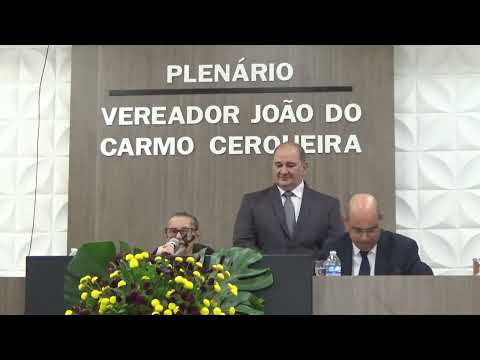 Sessão Solene de Instalação e posse vereadores, vice-perfeita e prefeito